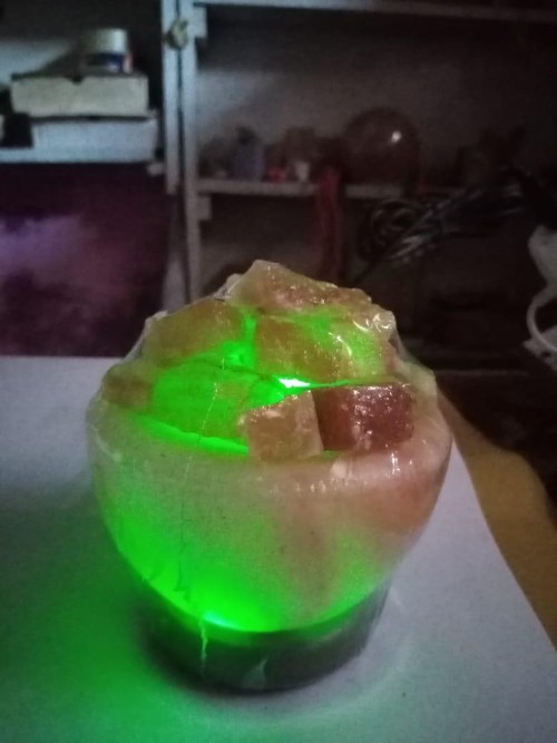 Wellness Decor Himalayan Salt Lamp Set, Multi-Piece Natural Ionizing Lamp