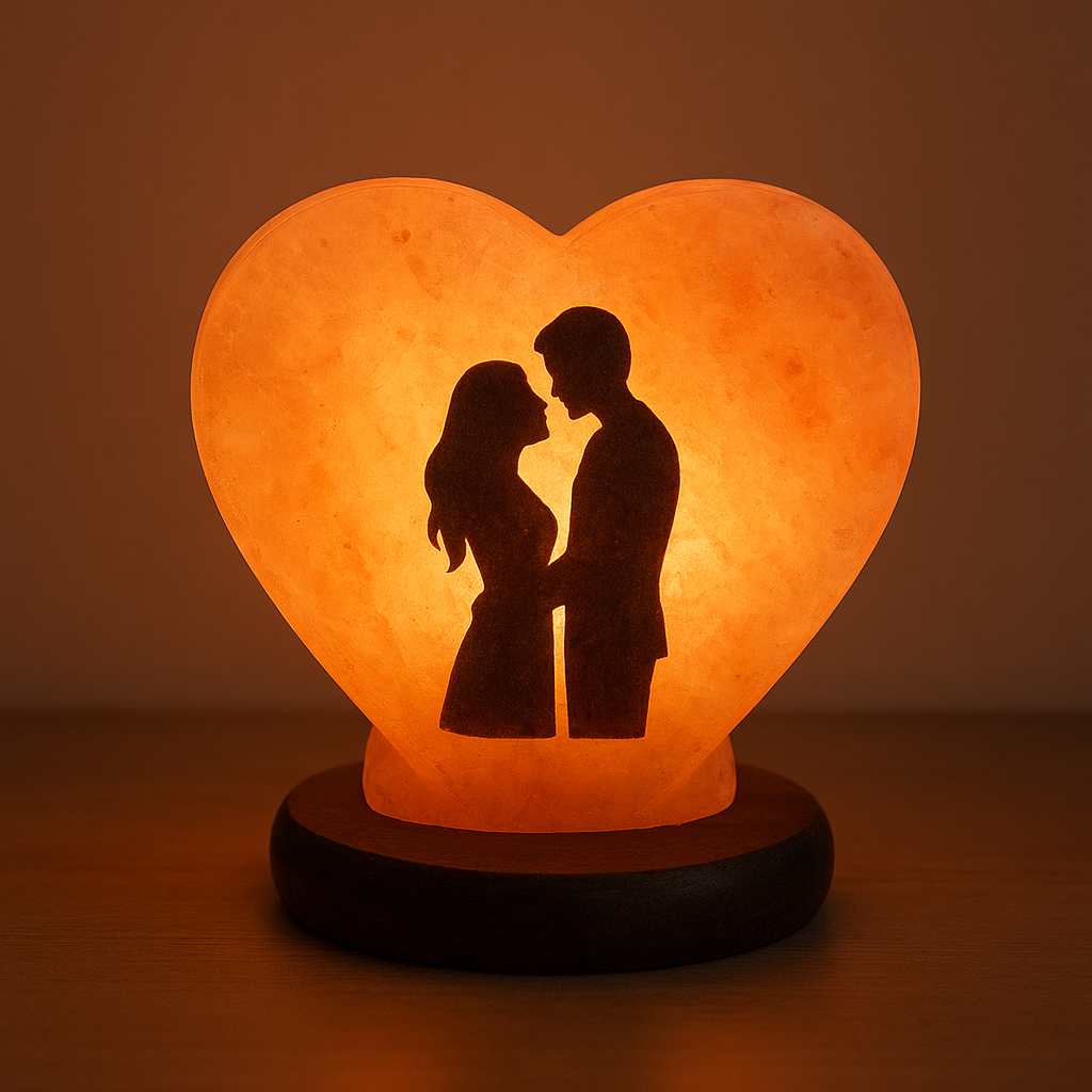 Wholesale Heart-Shaped Himalayan Love Salt Lamps for Gift & Decor Market