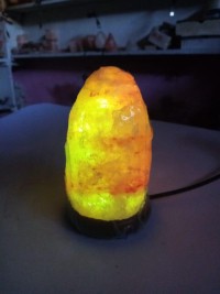 Wellness Decor Himalayan Salt Lamp Set, Multi-Piece Natural Ionizing Lamp